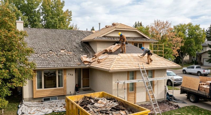 Wood Shake Roof Replacement in Hatfield, PA