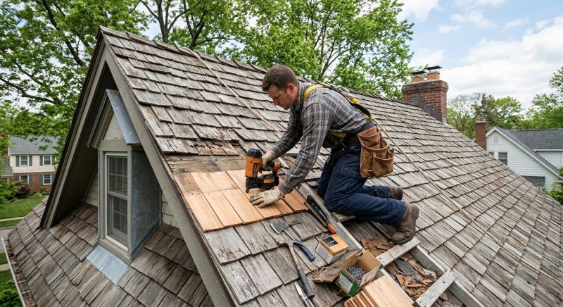 Wood Shingles Repair in Glenolden, PA